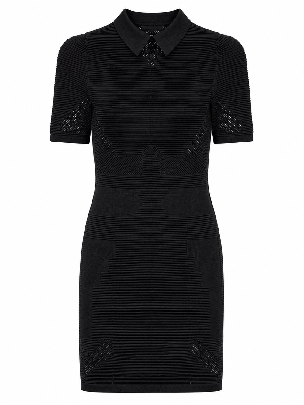 ALEXANDER WANG Technical Polo Dress • Size S • Black •NWOT RARE Pristine ARCHIVE - Picture 5 of 7